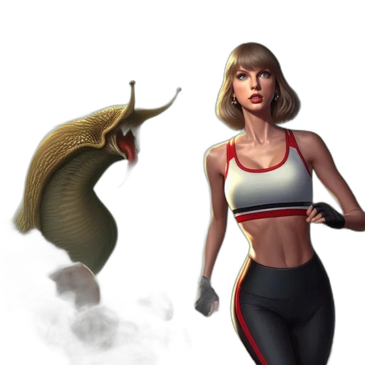 creature, concept art, fantasy art, 3d render transparent PNG cut-out