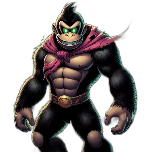 animal, mask, concept art, comic book art transparent PNG cut-out