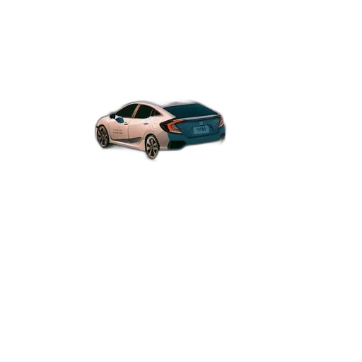 car, robot, weapon, 3d render transparent PNG cut-out