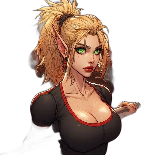 staff, fantasy art, concept art, pixel art transparent PNG cut-out