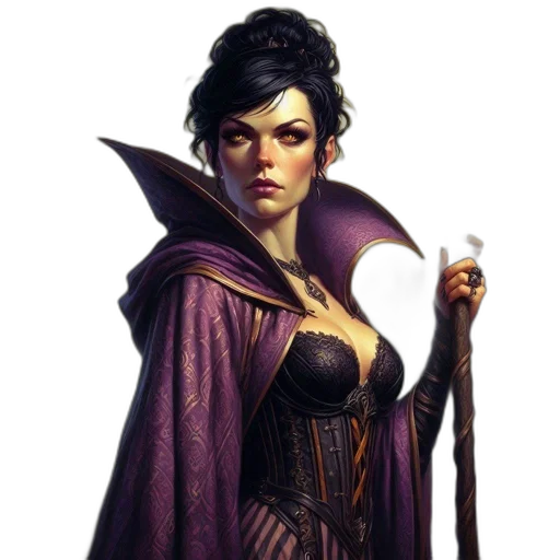 staff, dress, fantasy art, concept art transparent PNG cut-out