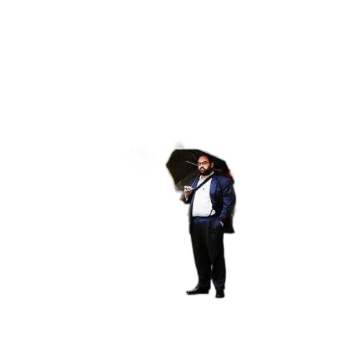 umbrella, jacket, staff, hat transparent PNG cut-out