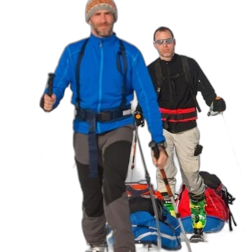 staff, jacket, 3d render, two transparent PNG cut-out