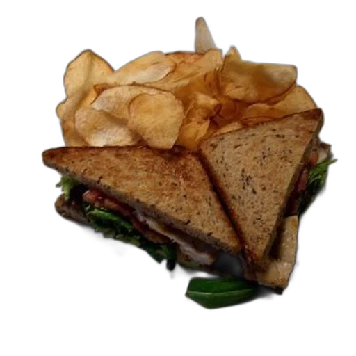 food, photorealistic, sandwich, lettuce transparent PNG cut-out