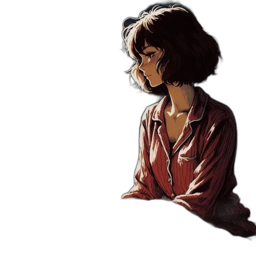 jacket, dress, face, umbrella transparent PNG cut-out
