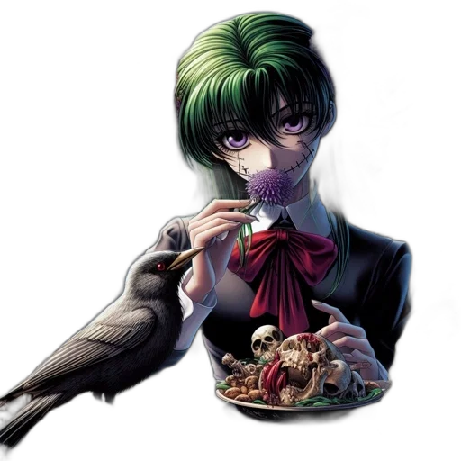 food, concept art, comic book art, pixel art transparent PNG cut-out