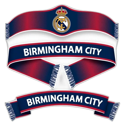 birmingham, city, scarf, decal transparent PNG cut-out