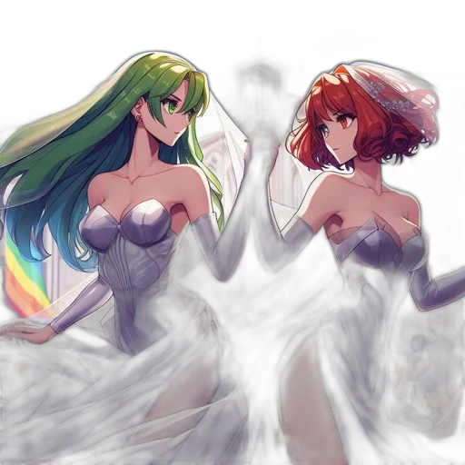 dress, crown, watercolor, concept art transparent PNG cut-out
