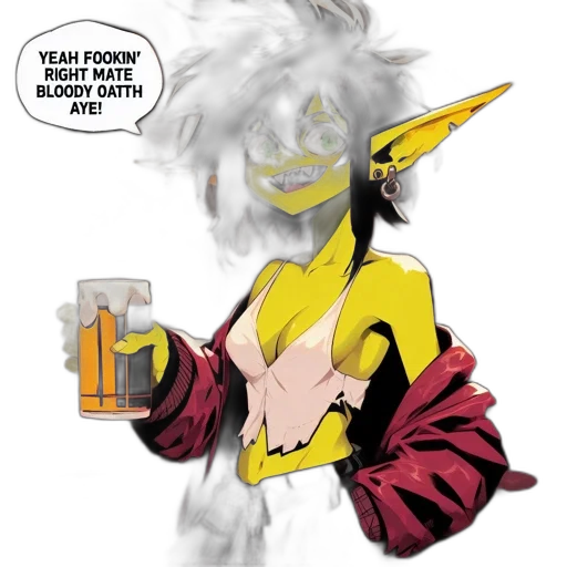 concept art, comic book art, fantasy art, cartoon transparent PNG cut-out