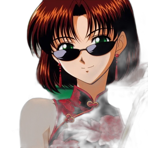 vaporwave, anime, cartoon, photorealistic transparent PNG cut-out