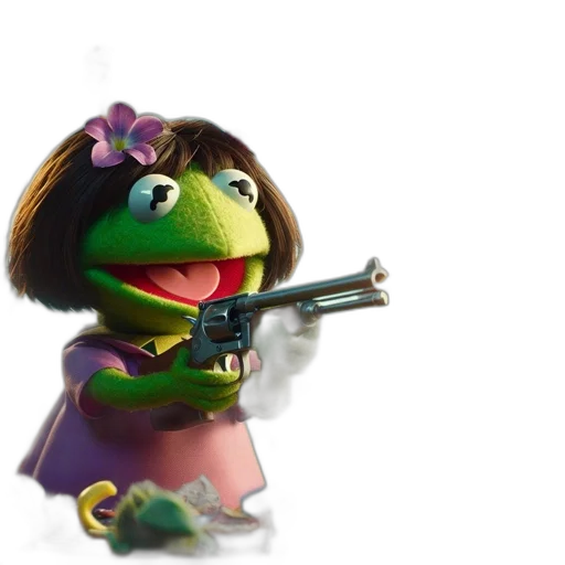 weapon, animal, staff, dress transparent PNG cut-out