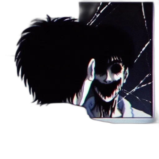 hair, mask, face, creature transparent PNG cut-out