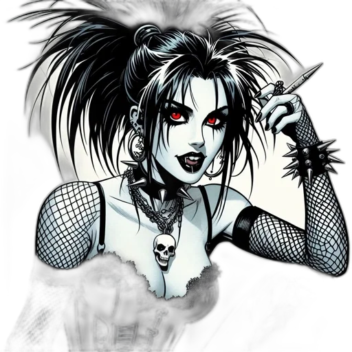 comic book art, cartoon, fantasy art, concept art transparent PNG cut-out