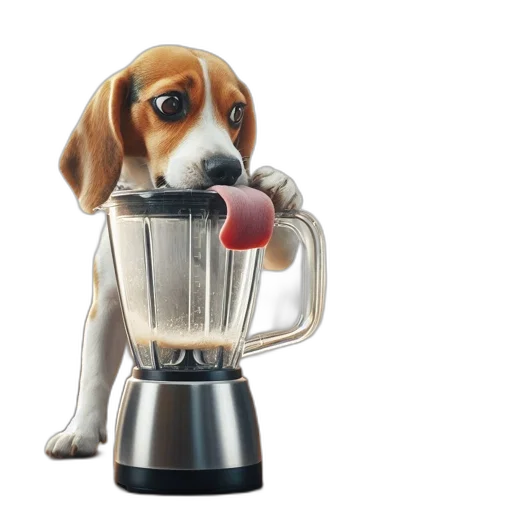 animal, photorealistic, beagle, dog transparent PNG cut-out