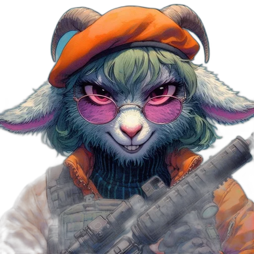 mask, staff, weapon, hat transparent PNG cut-out