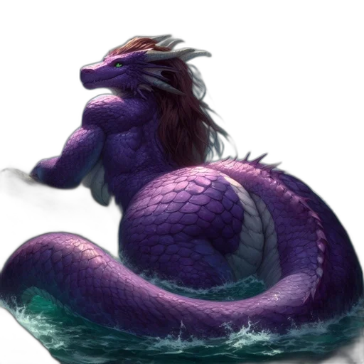 dragon, creature, animal, hair transparent PNG cut-out