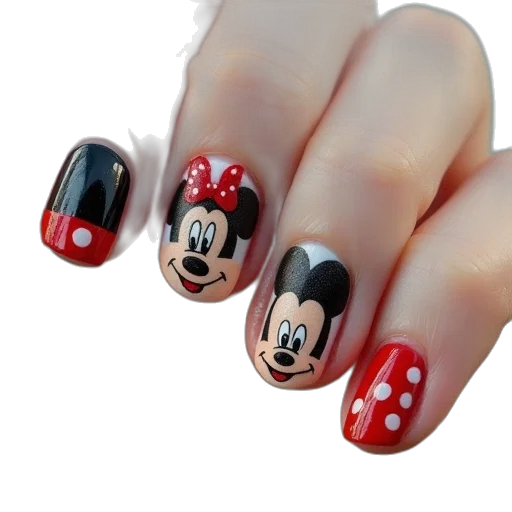 jewelry, photorealistic, 3d render, mickey transparent PNG cut-out