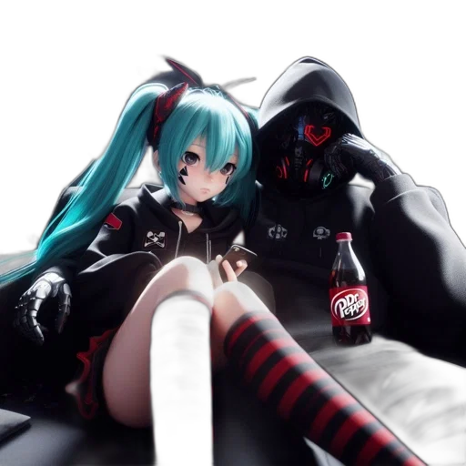 bottle, jacket, robot, dress transparent PNG cut-out