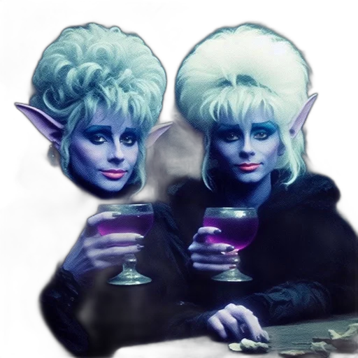 concept art, fantasy art, vaporwave, pixel art transparent PNG cut-out