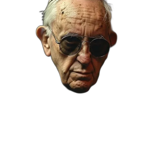 face, staff, jacket, umbrella transparent PNG cut-out