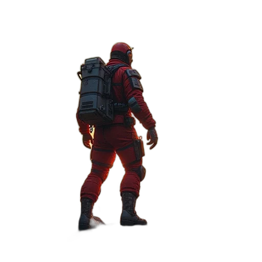 weapon, jacket, creature, robot transparent PNG cut-out