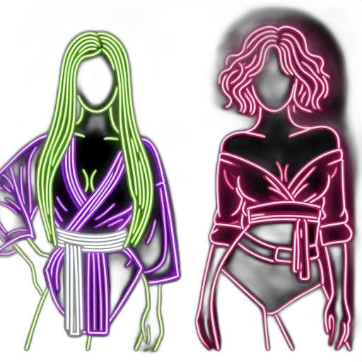 jacket, concept art, cyberpunk, vaporwave transparent PNG cut-out
