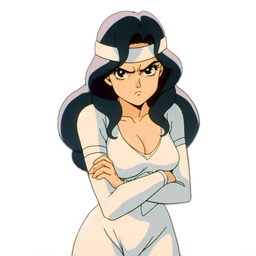 dress, anime, cartoon, concept art transparent PNG cut-out
