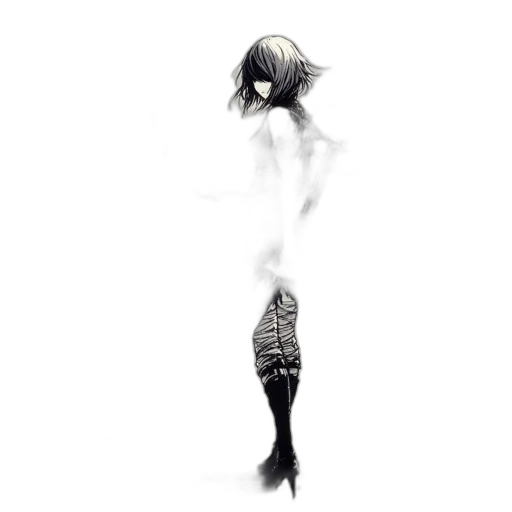 dress, mask, creature, robot transparent PNG cut-out