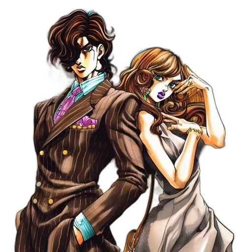 jacket, dress, staff, concept art transparent PNG cut-out