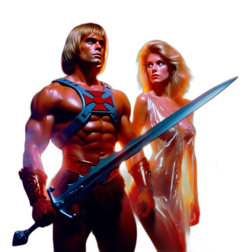 sword, concept art, comic book art, fantasy art transparent PNG cut-out