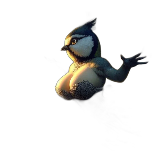dragon, creature, animal, staff transparent PNG cut-out