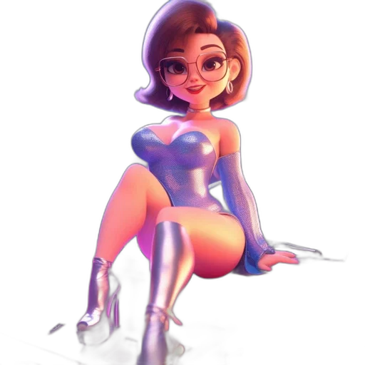 dress, robot, concept art, cartoon transparent PNG cut-out