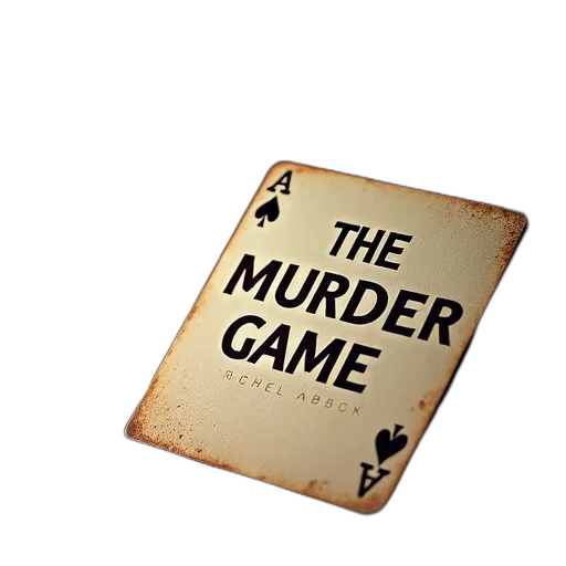 cover, book, murder, game transparent PNG cut-out