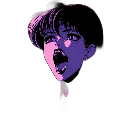 face, mask, creature, staff transparent PNG cut-out