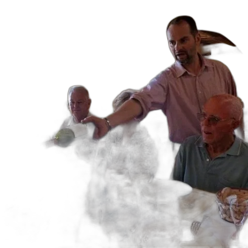 staff, dragon, mask, hair transparent PNG cut-out