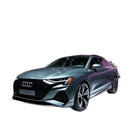 car, 3d render, photorealistic, audi transparent PNG cut-out