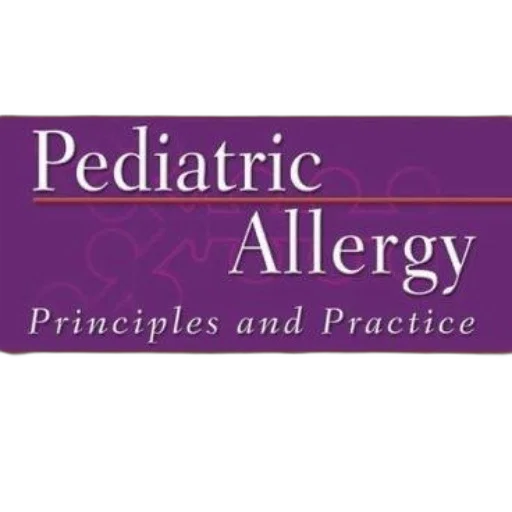 cover, pediatric, allergy, principles transparent PNG cut-out