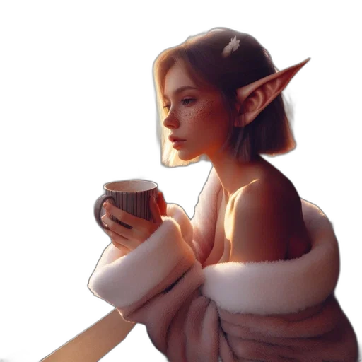 staff, dragon, face, fantasy art transparent PNG cut-out