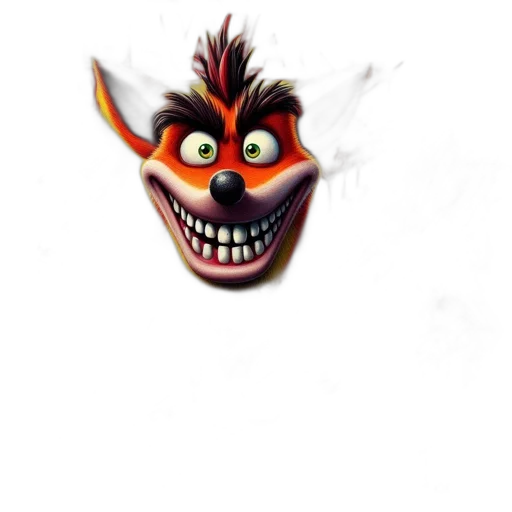 mask, face, creature, staff transparent PNG cut-out
