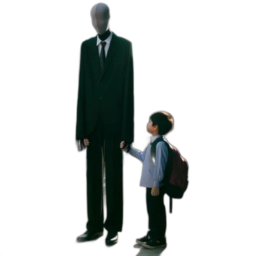 jacket, staff, dress, robot transparent PNG cut-out