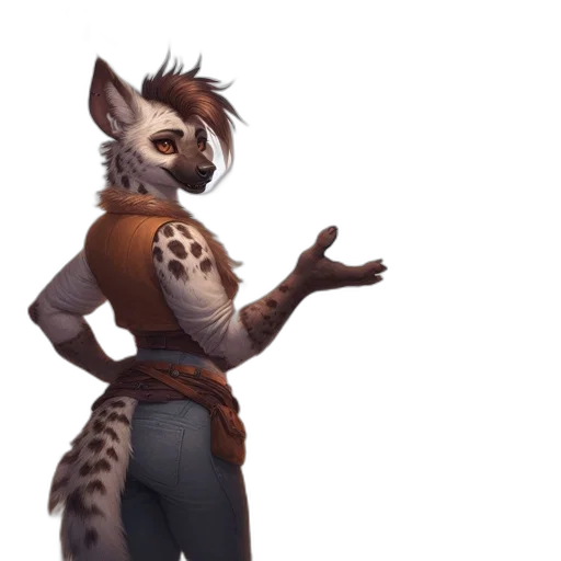staff, jacket, animal, creature transparent PNG cut-out