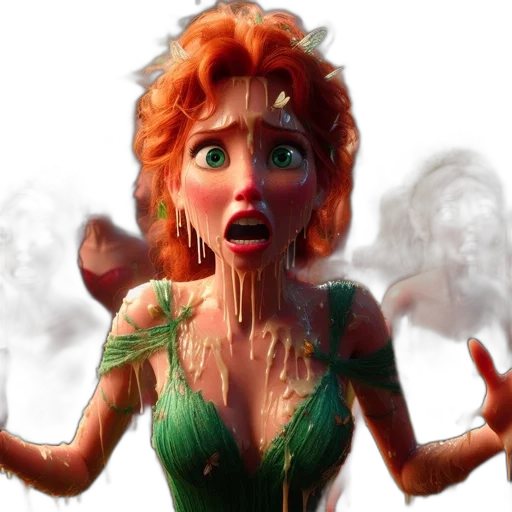 3d render, concept art, fantasy art, comic book art transparent PNG cut-out
