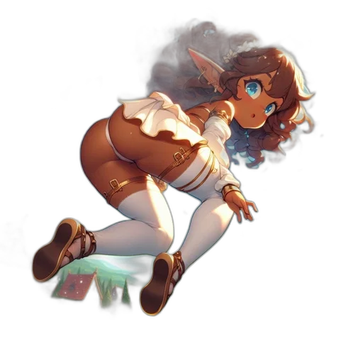 staff, dress, fantasy art, concept art transparent PNG cut-out