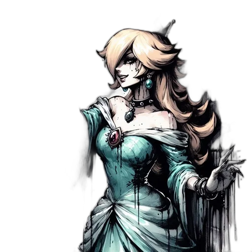 dress, mask, concept art, comic book art transparent PNG cut-out