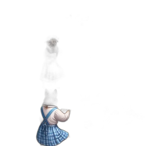 dress, robot, bottle, creature transparent PNG cut-out