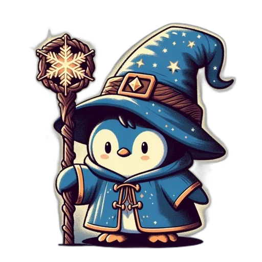 staff, hat, fantasy art, pixel art transparent PNG cut-out