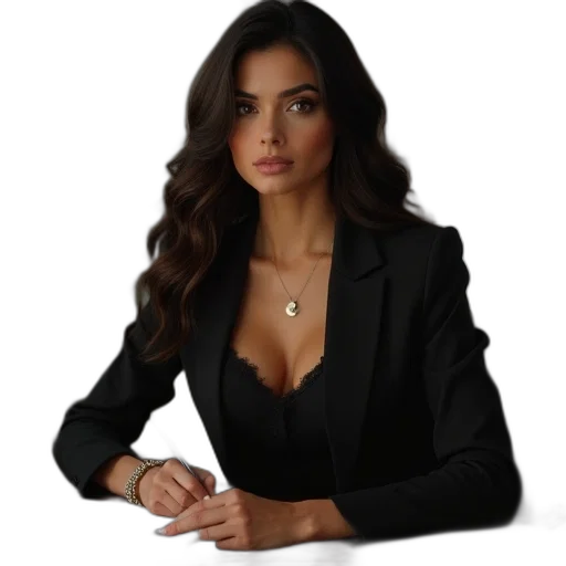 jewelry, staff, jacket, dress transparent PNG cut-out