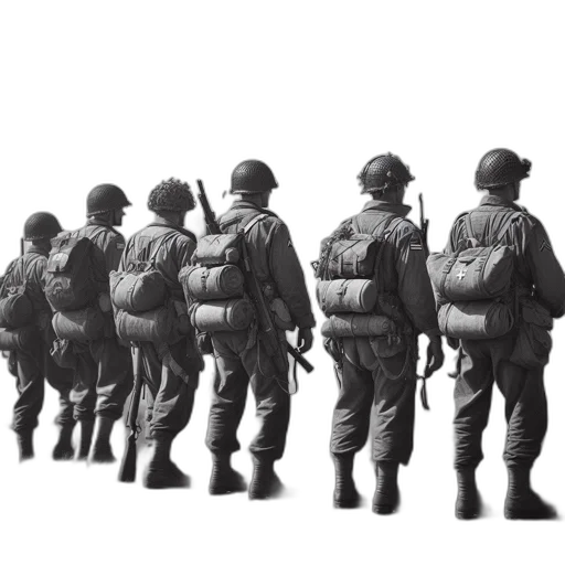 jacket, weapon, concept art, 3d render transparent PNG cut-out