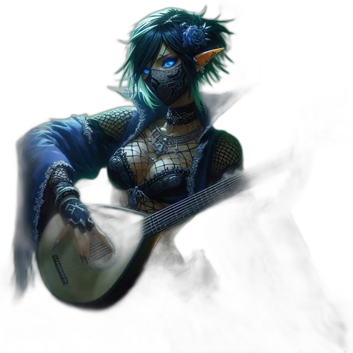 mask, dragon, creature, staff transparent PNG cut-out