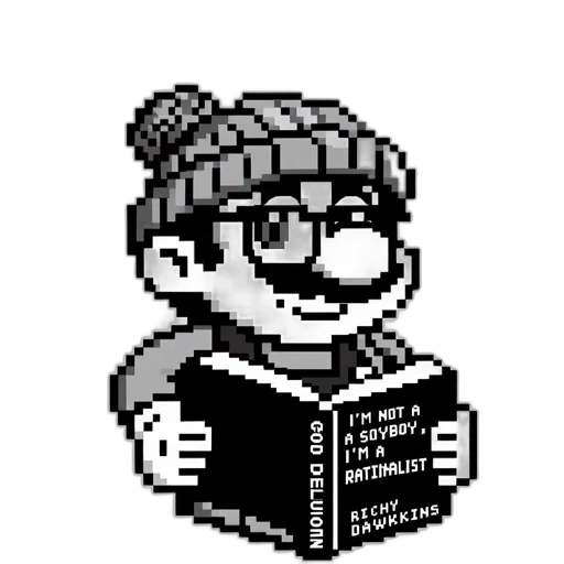 hat, staff, robot, jacket transparent PNG cut-out